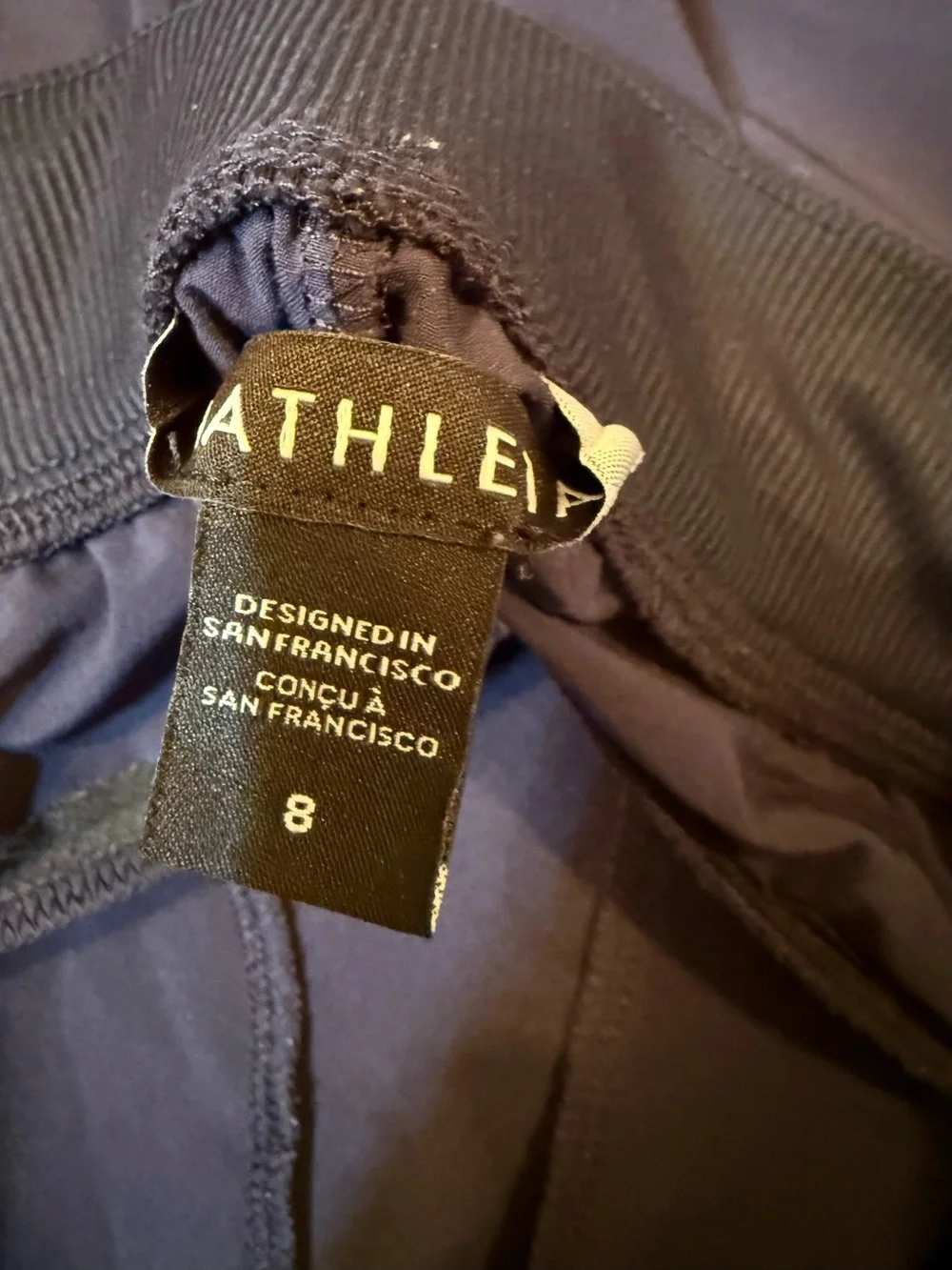 Athleta streamlined cropped